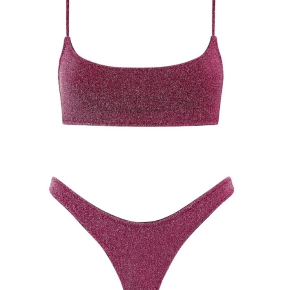 Triangl mica grape sparkle bikini